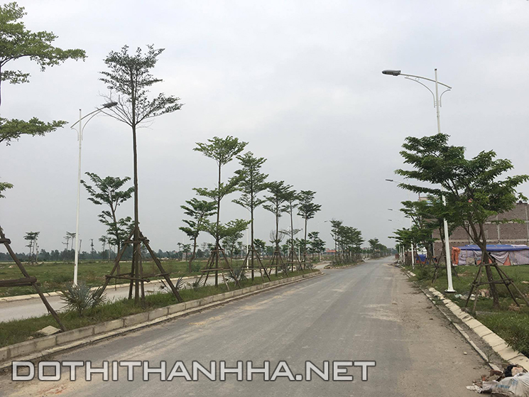 Đường 25m khu đô thị Thanh Hà Cienco 5