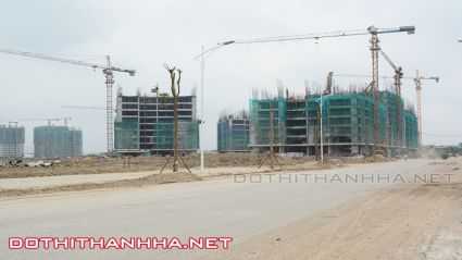 Tiến độ dự án Khu đô thị Thanh Hà Cienco 5 - Mường Thanh - cập nhập tháng 03/2017