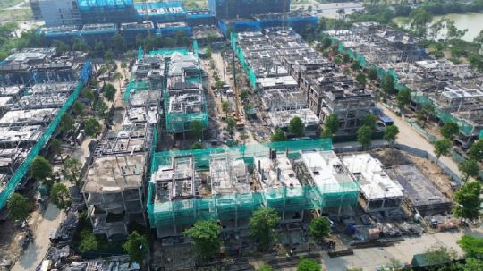 Cập nhật tiến độ xây dựng tại khu đô thị Thanh Hà năm 2024